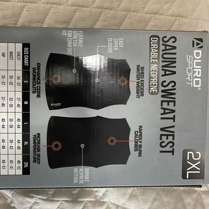 Sweat sauna vest
